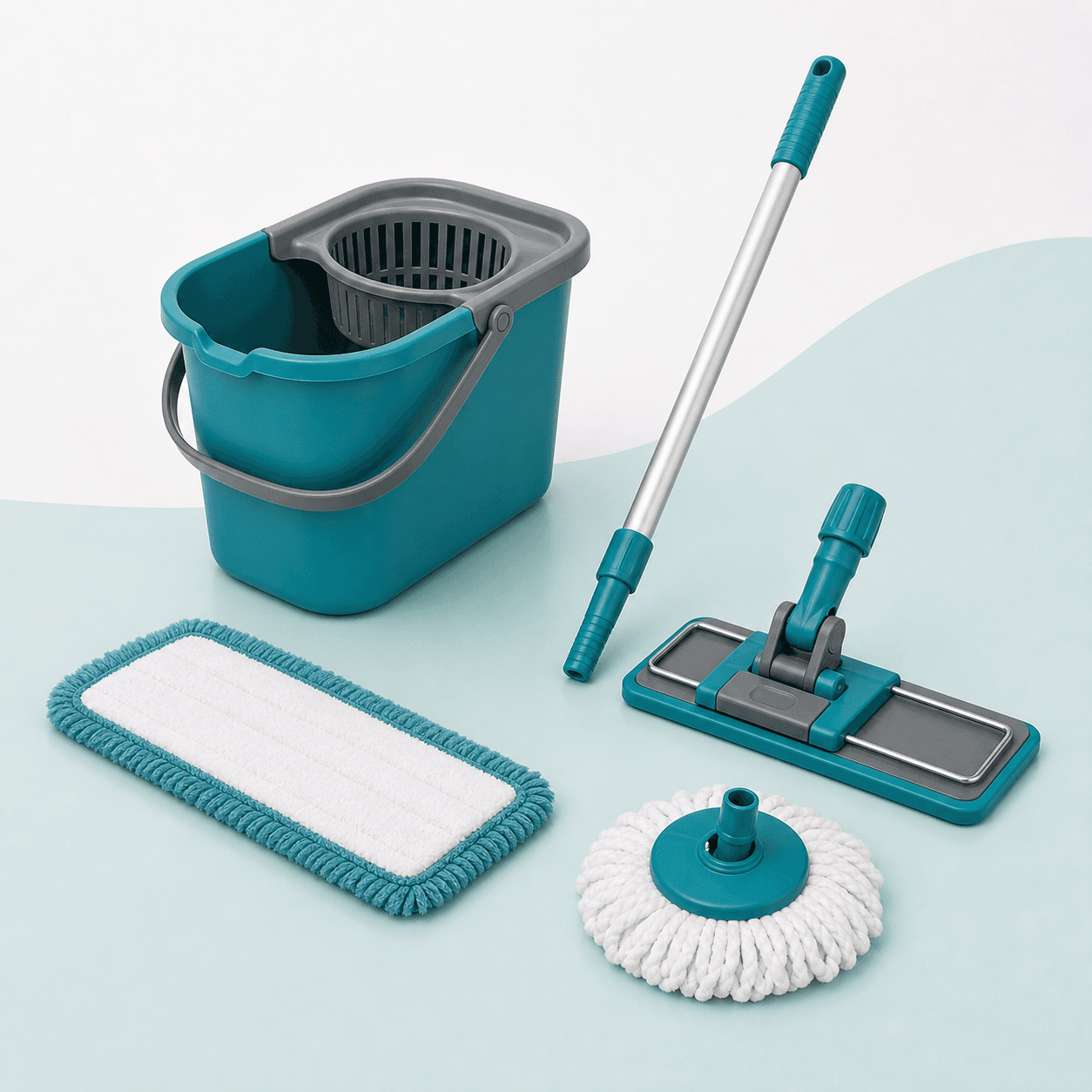 Kit mop pó